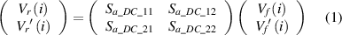 Equation (1)