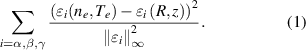 Equation (1)