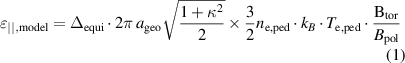 Equation (1)