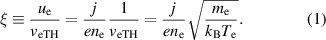 Equation (1)