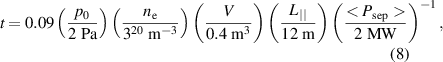 Equation (8)