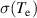 $\sigma(T_\textrm{e})$