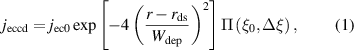 Equation (1)