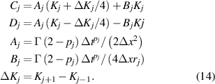 Equation (14)