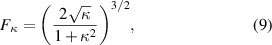 Equation (9)