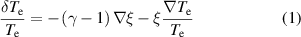 Equation (1)