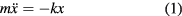 Equation (1)