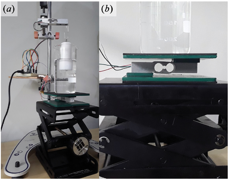 Use of an Arduino to study buoyancy force - IOPscience