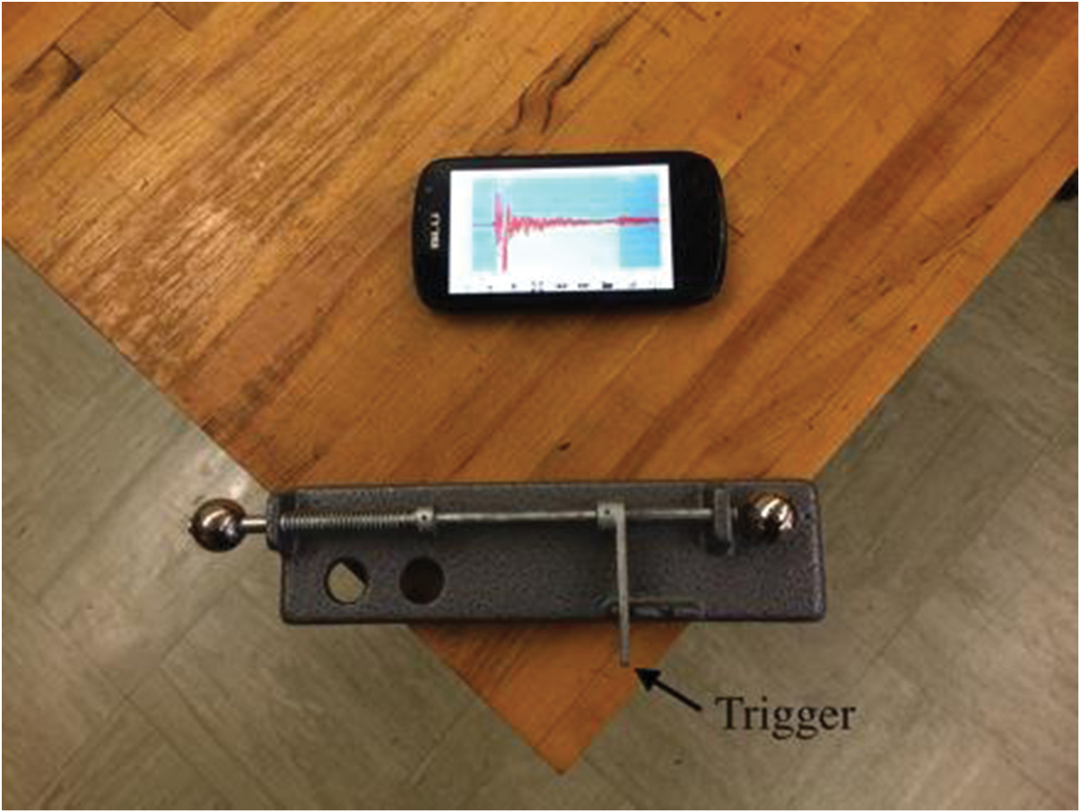 Time measurements with a mobile device using sound - IOPscience