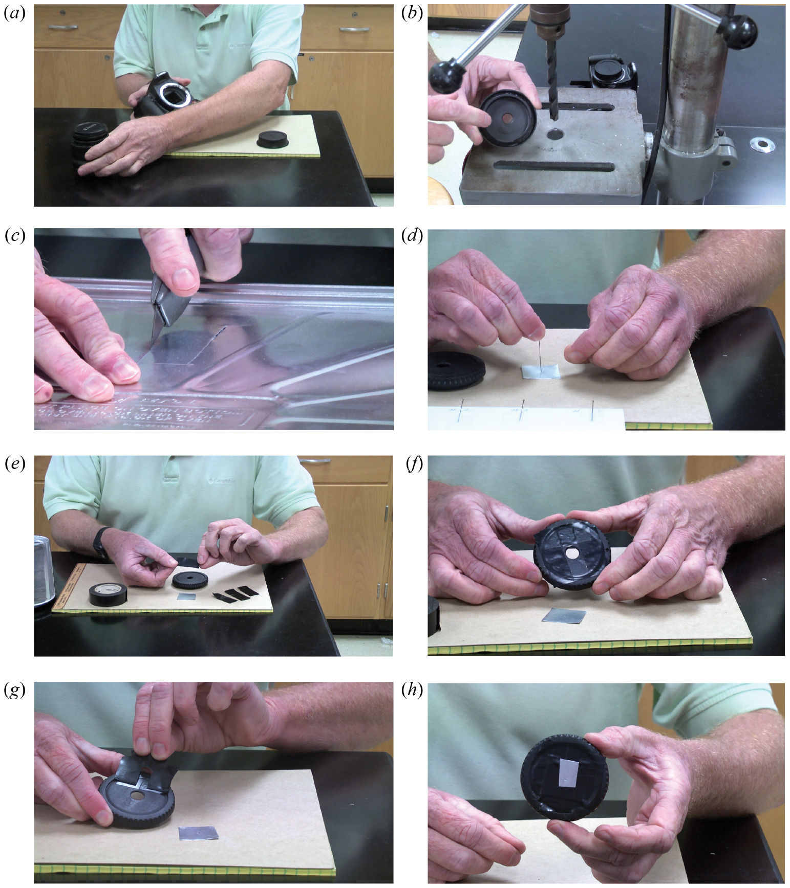 Accurate pinhole camera apertures using insect pins - IOPscience