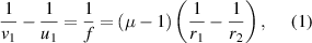 Equation (1)