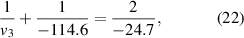 Equation (22)
