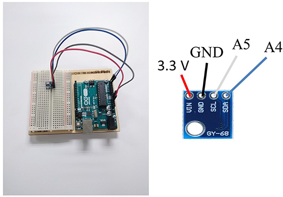 Input Barometer Building a digital barometer with Arduino to study forces due to ...