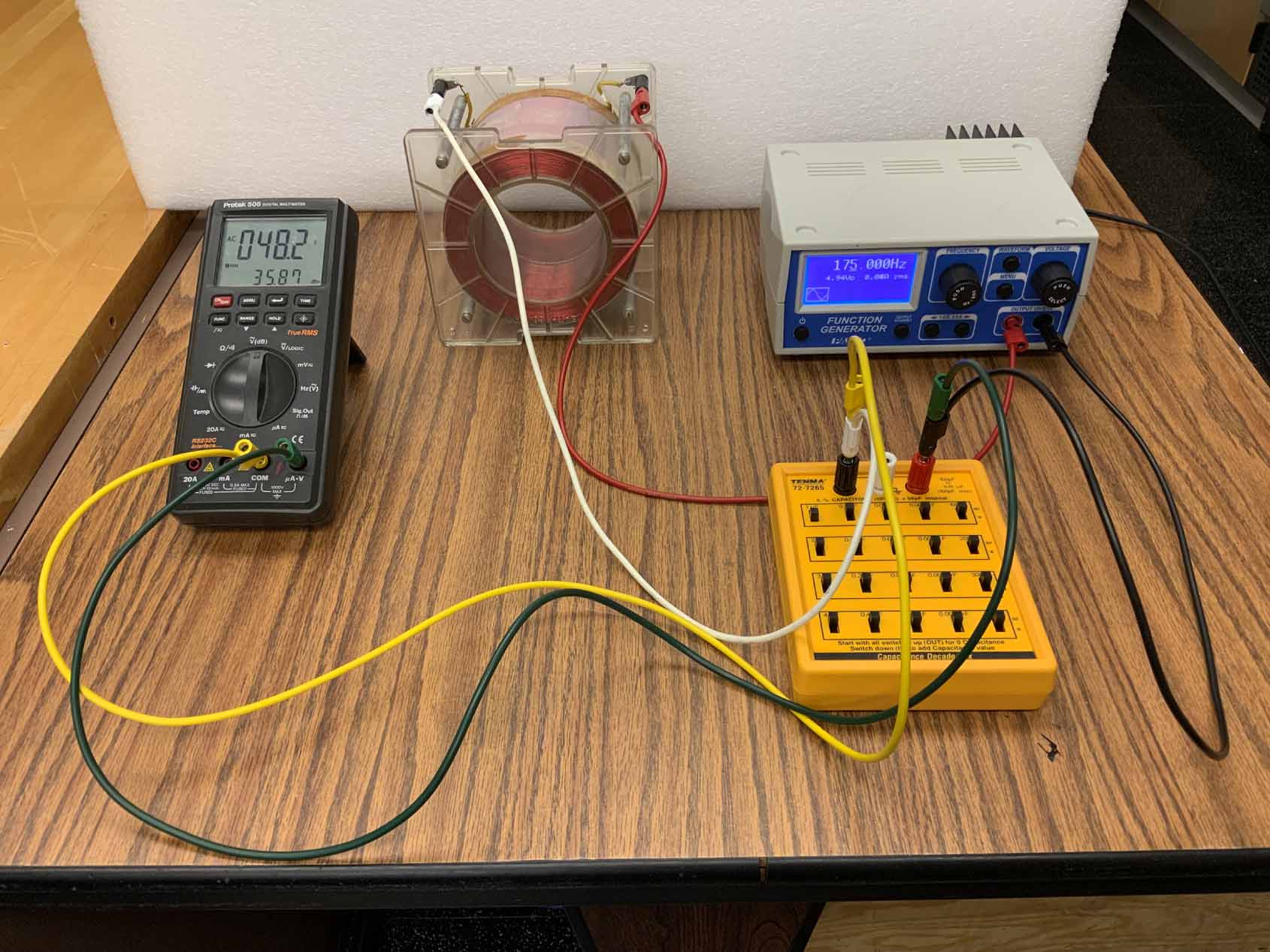 Led Rlc Experiment Simple but accurate driven RLC experiment - IOPscience