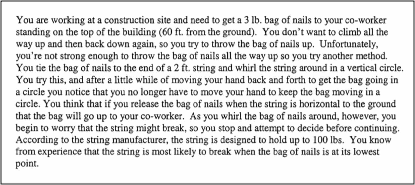 Basic Physics Math Problem The value of using different types of physics problems to help students ...