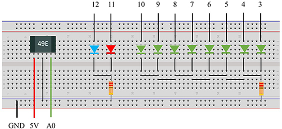 Polarized Arduino An Arduino-based magnetic polarity detector and field intensity display ...