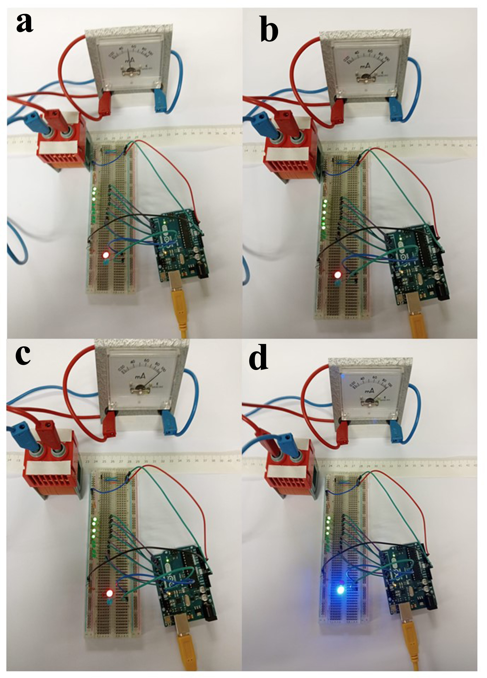 Polarized Arduino An Arduino-based magnetic polarity detector and field intensity display ...