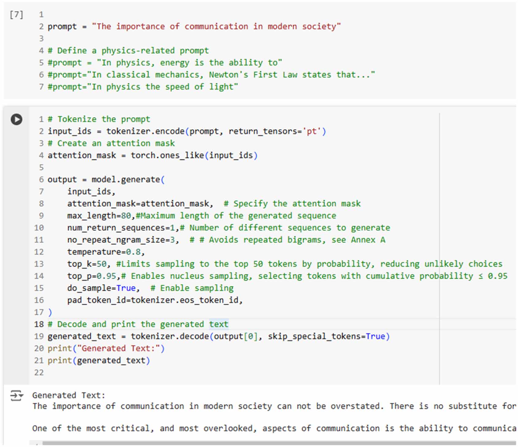 Exploring large language models (LLMs) through interactive Python ...