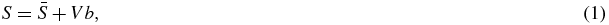 Equation (1)