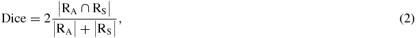 Equation (2)