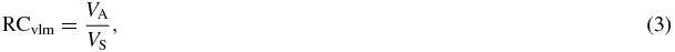 Equation (3)