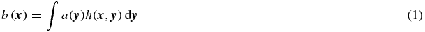Equation (1)