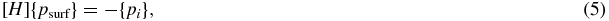 Equation (5)