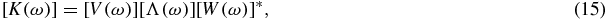 Equation (15)