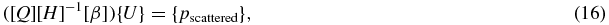 Equation (16)