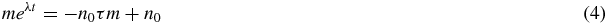 Equation (4)