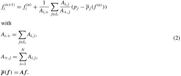 Equation (2)