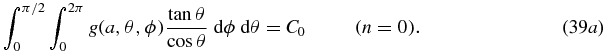 Equation (39a)
