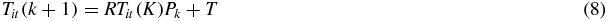 Equation (8)