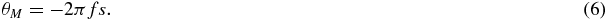 Equation (6)