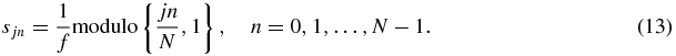 Equation (13)