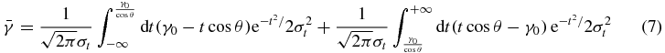 Equation (7)