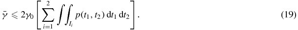 Equation (19)