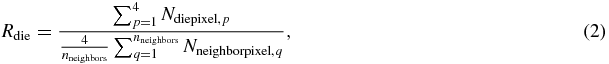 Equation (2)