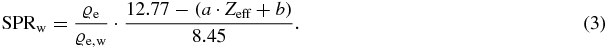 Equation (3)