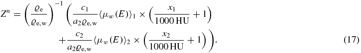 Equation (17)