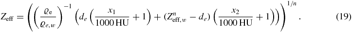 Equation (19)