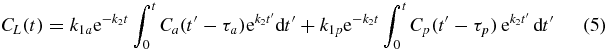 Equation (5)