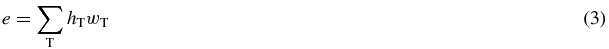 Equation (3)