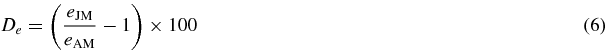 Equation (6)
