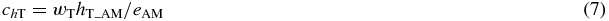 Equation (7)