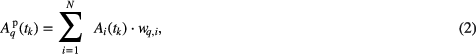 Equation (2)