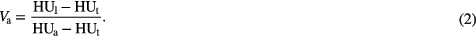 Equation (2)