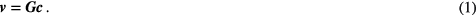 Equation (1)