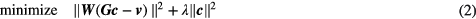 Equation (2)