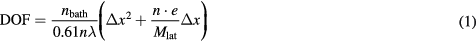 Equation (1)